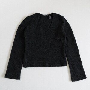Vintage EXPRESS Wool Blend Fitted Fuzzy Sweater